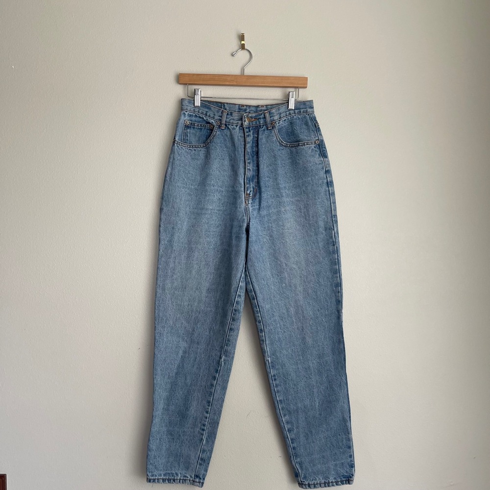 Vintage‎ 90s Braxton Light Wash Baggy Fit Boyfriend Jeans - Picture 3 of 11